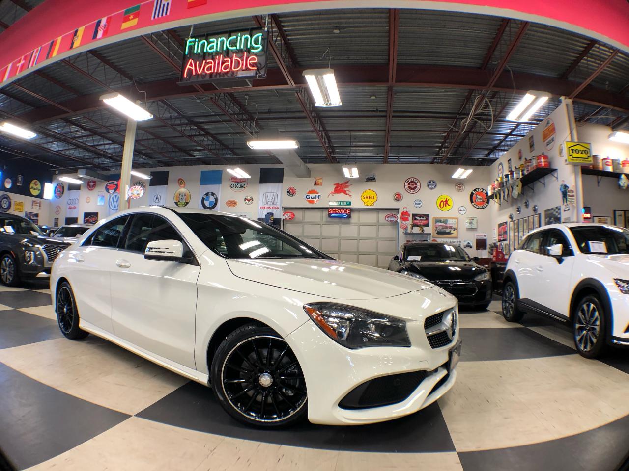 Used 2017 Mercedes-Benz CLA-Class CLA 250 4MATIC LEATHER PAN/ROOF NAVI B/SPOT CAMERA for sale in North York, ON