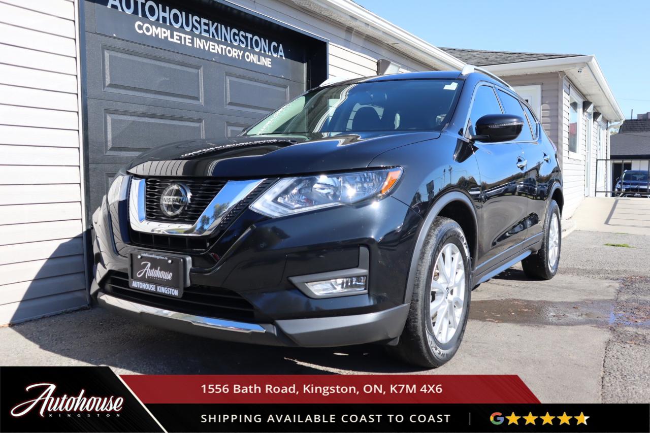 The 2020 Nissan Rogue SV is packed with 8-way power-adjustable drivers seat with lumbar support, Heated front seats, NissanConnect® 7-inch touchscreen display, Apple CarPlay® and Android Auto compatibility, Intelligent Key® with push-button start, Remote start system, Rearview camera with guidelines, Nissan Safety Shield® 360 and so much more! This vehicle has extremely low km for its model year, a balance of Nissan manufacturer warranty and a clean CARFAX!
<p>**PLEASE CALL TO BOOK YOUR TEST DRIVE! THIS WILL ALLOW US TO HAVE THE VEHICLE READY BEFORE YOU ARRIVE. THANK YOU!**</p>

<p>The above advertised price and payment quote are applicable to finance purchases. <strong>Cash pricing is an additional $699. </strong> We have done this in an effort to keep our advertised pricing competitive to the market. Please consult your sales professional for further details and an explanation of costs. <p>

<p>WE FINANCE!! Click through to AUTOHOUSEKINGSTON.CA for a quick and secure credit application!<p><strong>

<p><strong>All of our vehicles are ready to go! Each vehicle receives a multi-point safety inspection, oil change and emissions test (if needed). Our vehicles are thoroughly cleaned inside and out.<p>

<p>Autohouse Kingston is a locally-owned family business that has served Kingston and the surrounding area for more than 30 years. We operate with transparency and provide family-like service to all our clients. At Autohouse Kingston we work with more than 20 lenders to offer you the best possible financing options. Please ask how you can add a warranty and vehicle accessories to your monthly payment.</p>

<p>We are located at 1556 Bath Rd, just east of Gardiners Rd, in Kingston. Come in for a test drive and speak to our sales staff, who will look after all your automotive needs with a friendly, low-pressure approach. Get approved and drive away in your new ride today!</p>

<p>Our office number is 613-634-3262 and our website is www.autohousekingston.ca. If you have questions after hours or on weekends, feel free to text Kyle at 613-985-5953. Autohouse Kingston  It just makes sense!</p>

<p>Office - 613-634-3262</p>

<p>Kyle Hollett (Sales) - Extension 104 - Cell - 613-985-5953; kyle@autohousekingston.ca</p>


<p>Bradie Johnston (Director of Awesome Times) - Extension 101 - Cell - 613-331-1121; bradie@autohousekingston.ca</p>