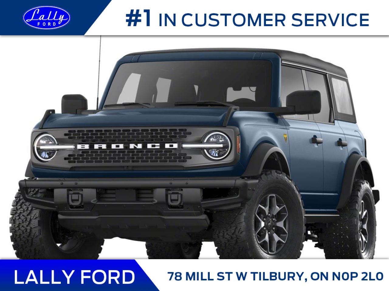 New 2024 Ford Bronco Badlands for sale in Tilbury, ON