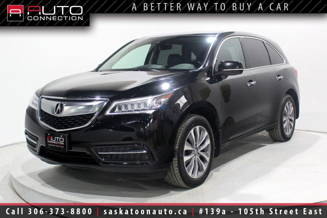 Used 2016 Acura MDX SH-AWD - NAVIGATION PKG - 3RD ROW - HEATED STEERING WHEEL - REMOTE START - MOONROOF for sale in Saskatoon, SK