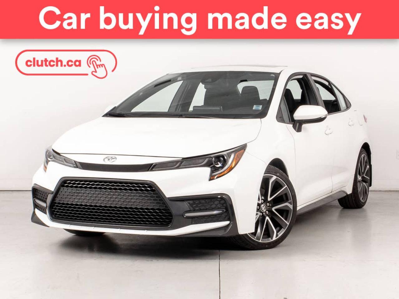 Used 2020 Toyota Corolla SE W/ Apple car play, Heated Front Seats, Backup Cam for sale in Bedford, NS