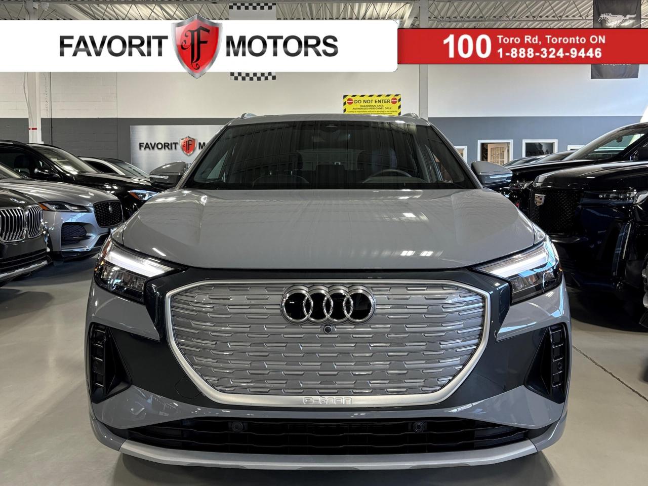 Used 2024 Audi Q4 e-tron QUATTRO|ALLOYS|LEATHER|PANORAMICROOF|HEATEDSEATS|+ for sale in North York, ON