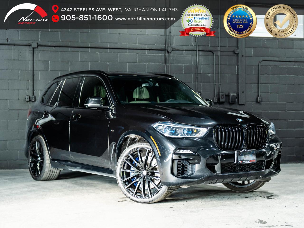 Used 2020 BMW X5 M50i/PANO/HUD/22 IN RIMS/HARMEN K/CLEAN CARFAX for sale in Vaughan, ON