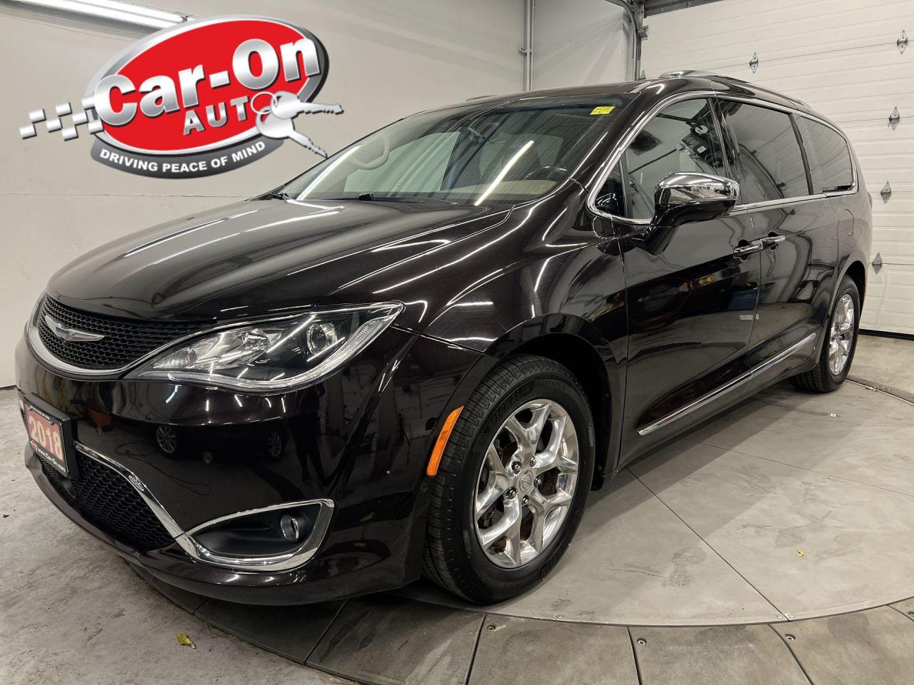 Used 2018 Chrysler Pacifica LIMITED | ADV. SAFETY |PANO ROOF |LEATHER |360 CAM for sale in Ottawa, ON