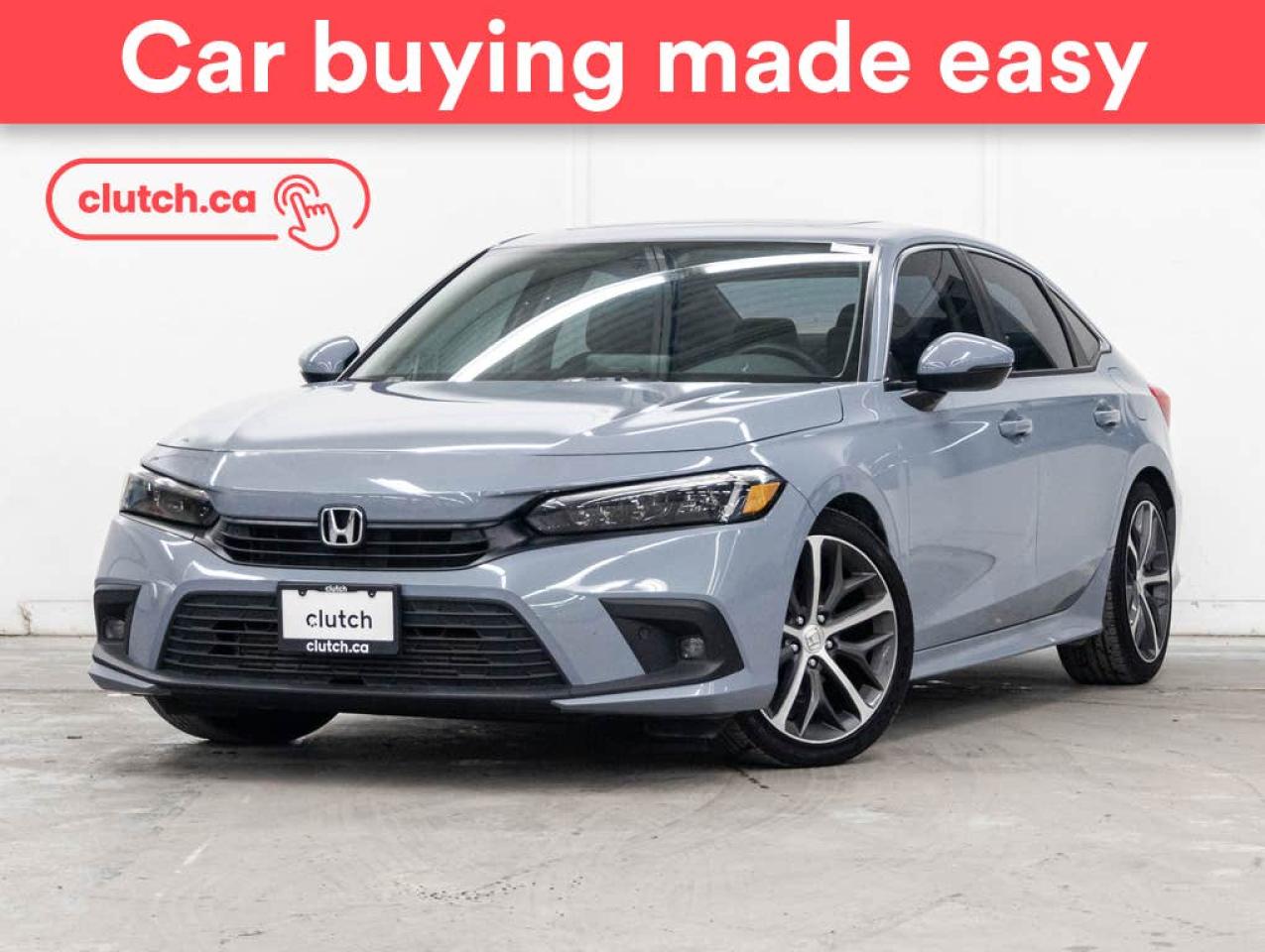 Used 2023 Honda Civic Sedan Touring w/ Apple CarPlay & Android Auto, Heated Steering Wheel, Heated Front Seats for sale in Toronto, ON