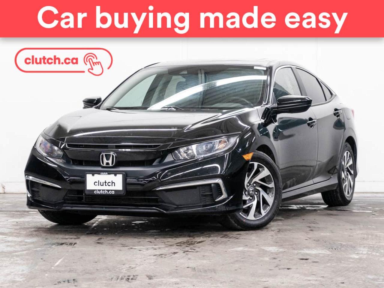 Used 2020 Honda Civic Sedan EX w/ Apple CarPlay  & Android Auto, Dual Zone A/C, Rearview Cam for sale in Toronto, ON