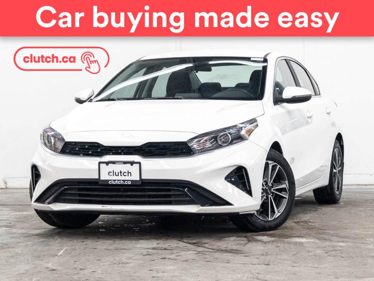 Used 2023 Kia Forte EX w/ Apple CarPlay & Android Auto, Rearview Cam, A/C for sale in Toronto, ON