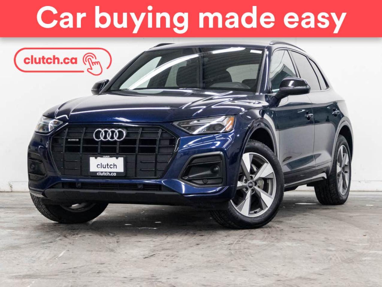 Used 2023 Audi Q5 Komfort AWD w/ Apple CarPlay & Android Auto, Tri Zone A/C, Rearview Cam for sale in Toronto, ON