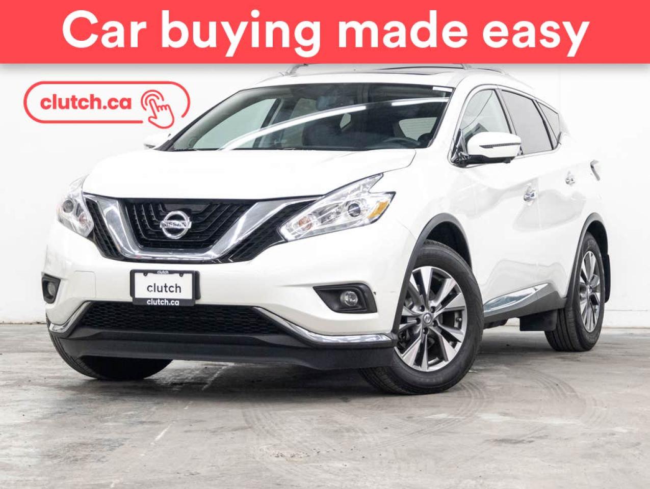 Used 2017 Nissan Murano SL AWD w/ Nav, Power Moonroof, Heated Front Seats for sale in Toronto, ON