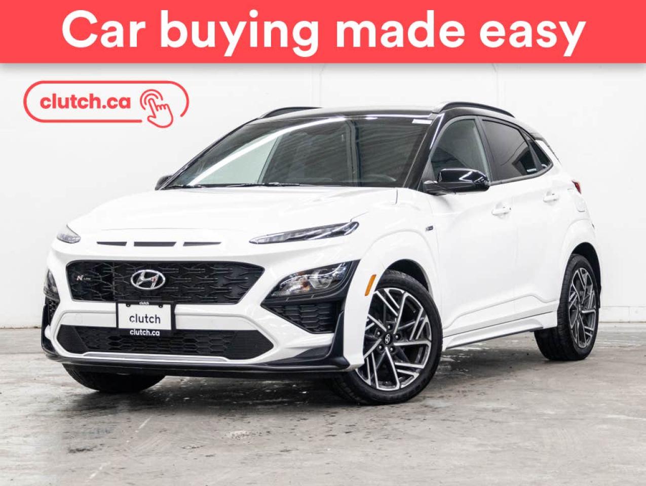 Used 2023 Hyundai KONA N Line AWD w/ Apple CarPlay & Android Auto, A/C, Rearview Cam for sale in Toronto, ON