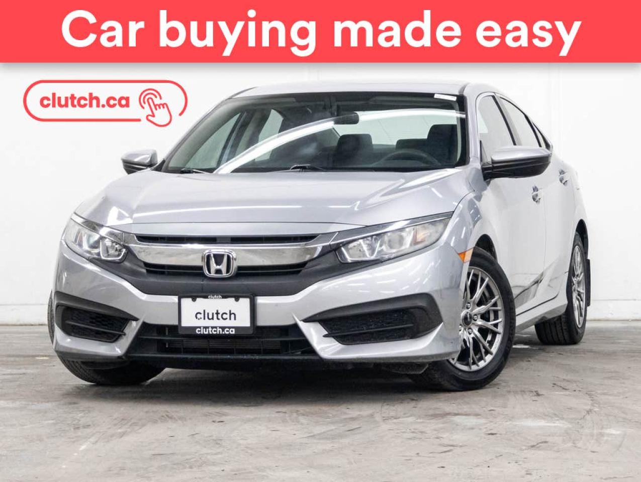 Used 2018 Honda Civic LX w/ Apple CarPlay & Android Auto, Heated Front Seats, Rearview Camera for sale in Toronto, ON