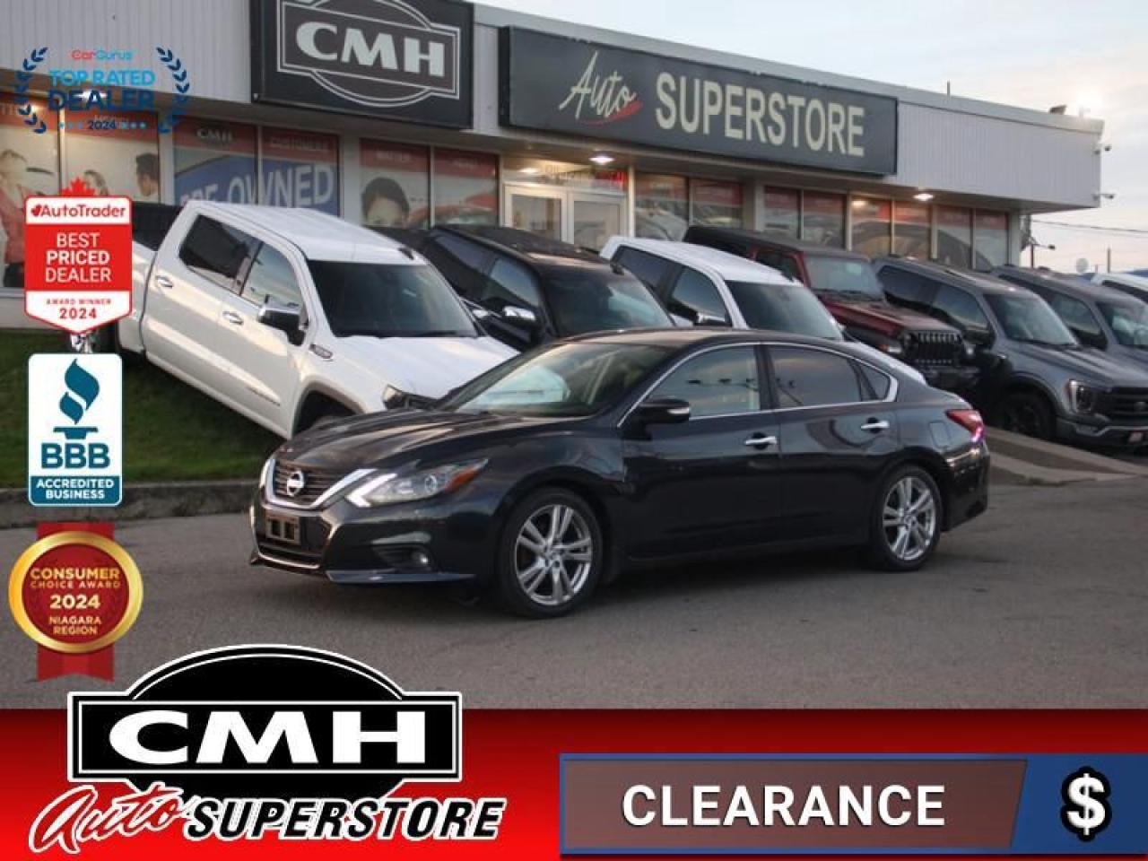 Used 2017 Nissan Altima 3.5 SL  **NAV - LEATH - SUNROOF** for sale in St. Catharines, ON