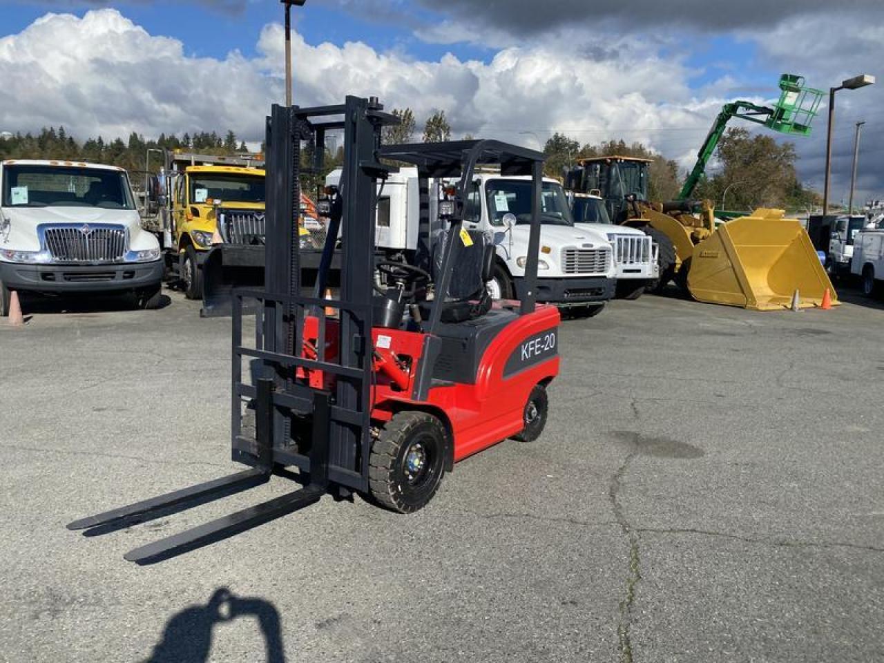 Used 2024 AGT KFE20 2 Stage Electric Forklift for sale in Burnaby, BC