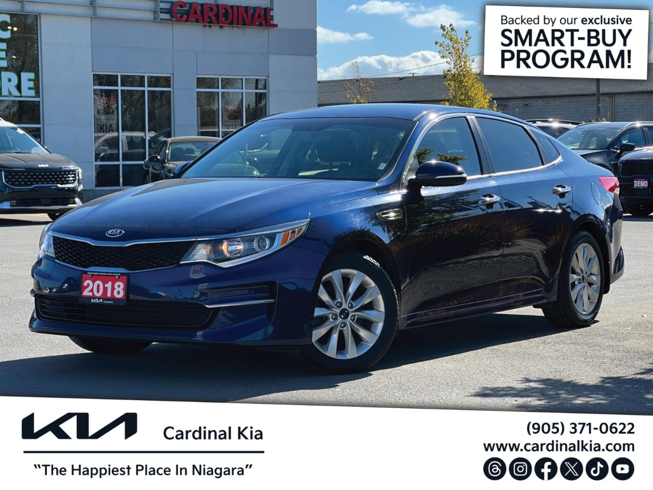 Used 2018 Kia Optima LX+ for sale in Niagara Falls, ON