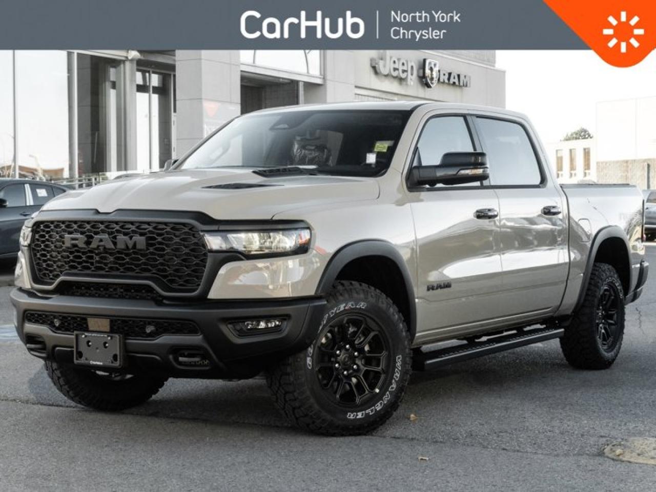 New 2025 RAM 1500 Rebel Navi 12In Screen Pano Sunroof BlindSpot/CrossPath Detection for sale in Thornhill, ON