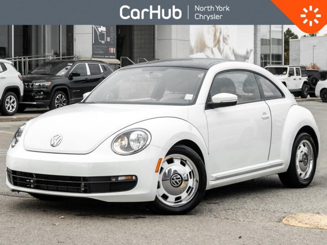 Only 47,816 Kms! This Volkswagen Beetle Coupe delivers a Intercooled Turbo Regular Unleaded I-4 1.8 L/110 engine powering this Automatic transmission. Wheels: 17 Heritage Alloy, Wheels w/White Accents w/Chrome Hub Covers. Clean CARFAX! Our advertised prices are for consumers (i.e. end users) only.  The CARFAX report indicates that it was previously registered in the province of Québec  This Volkswagen Beetle Coupe Features the Following Options Sunroof Front Heated Seats Back-Up Camera Navigation Android Auto/Apple CarPlay Capable 6.3 Inch ScreenPower Heated Side Mirrors. USB Port. Aux Input. Am/Fm/SiriusXM Sat Radio Ready. CD Player. Bluetooth. Variable Intermittent Wipers w/Heated Jets, Trip Computer, Transmission: 6-Speed Automatic w/Tiptronic, Tailgate/Rear Door Lock Included w/Power Door Locks, Strut Front Suspension w/Coil Springs, Streaming Audio, Steel Spare Wheel, Smart Device Integration. Window Grid and Roof Mount Diversity Antenna. Call today or drop by for more information.  
Drive Happy with CarHub

*** All-inclusive, upfront prices -- no haggling, negotiations, pressure, or games

 

*** Purchase or lease a vehicle and receive a $1000 CarHub Rewards card for service.

 

*** 3 day CarHub Exchange program available on most used vehicles. Details: www.northyorkchrysler.ca/exchange-program/

 

*** 36 day CarHub Warranty on mechanical and safety issues and a complete car history report

 

*** Purchase this vehicle fully online on CarHub websites

 

 

Transparency Statement
Online prices and payments are for finance purchases -- please note there is a $750 finance/lease fee. Cash purchases for used vehicles have a $2,200 surcharge (the finance price + $2,200), however cash purchases for new vehicles only have tax and licensing extra -- no surcharge. NEW vehicles priced at over $100,000 including add-ons or accessories are subject to the additional federal luxury tax. While every effort is taken to avoid errors, technical or human error can occur, so please confirm vehicle features, options, materials, and other specs with your CarHub representative. This can easily be done by calling us or by visiting us at the dealership. CarHub used vehicles come standard with 1 key. If we receive more than one key from the previous owner, we include them with the vehicle. Additional keys may be purchased at the time of sale. Ask your Product Advisor for more details. Payments are only estimates derived from a standard term/rate on approved credit. Terms, rates and payments may vary. Prices, rates and payments are subject to change without notice. Please see our website for more details.
