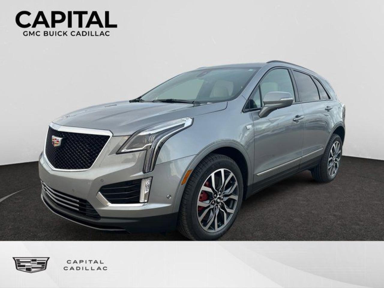 This 2025 Cadillac XT5 in Argent Silver Metallic is equipped with AWD and Gas V6 3.6L/ engine.The Cadillac XT5 is style for any occasion. The signature grille and crest make a statement with every arrival, while sharp lines and sweeping curves meet jewel-like lighting elements for a style thats truly moving. Available LED Cornering Lamps cast light into corners as you take them, while available LED IntelliBeam headlamps automatically switch between high and low beams as vehicles approach. 20in alloy wheels, illuminating door handles and a hands-free liftgate help you stand apart on any road. Inside, comfort is in control with premium materials and an ultra-view power sunroof. 40/20/40 folding rear seats can also be folded flat to reveal up to 1.78 cubic meters space. With 310hp and 271 lb.-ft. of torque, the 3.6L V6 engine is powerful, but thats not the whole story. Innovative technologies like Active Fuel Management and Auto Stop/Start make this SUV efficient, too. Electronic Precision Shift moves you from Park to Drive in a simple gesture and puts you in command of an advanced 8-speed automatic transmission. Plus, three distinct driver modes and available All-Wheel Drive give you control of the driving experience. The XT5 offers a range of convenient features for staying connected on the road, including an infotainment system, Apple CarPlay and Android Auto compatibility, premium surround sound system, built-in Wi-Fi, navigation, rear camera mirror, wireless charging, reconfigurable gauge cluster and head-up display. Youll also find a comprehensive suite of safety features such as lane keep assist with lane departure warning, lane change alert, surround vision, pedestrian braking, and more.Check out this vehicles pictures, features, options and specs, and let us know if you have any questions. Helping find the perfect vehicle FOR YOU is our only priority.P.S...Sometimes texting is easier. Text (or call) 306-994-4885 for fast answers at your fingertips!Dealer License #914248Disclaimer: All prices are plus taxes & include all cash credits & loyalties. See dealer for Details.