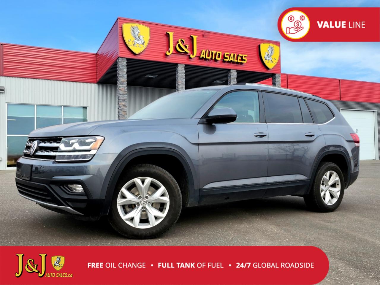 Used 2018 Volkswagen Atlas 3.6 FSI Comfortline for sale in Brandon, MB