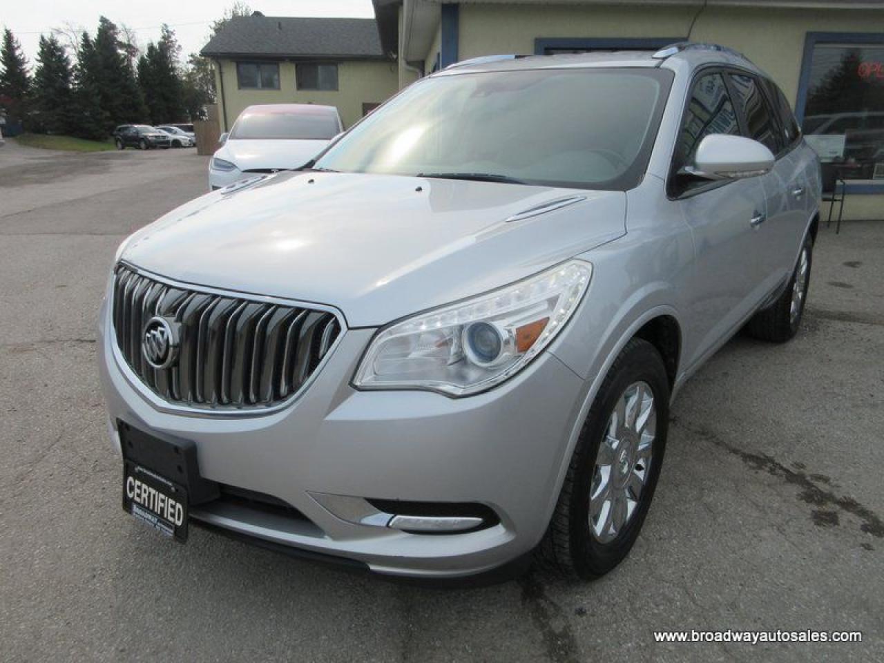 Used 2016 Buick Enclave ALL-WHEEL DRIVE PREMIUM-EDITION 7 PASSENGER 3.6L - V6.. CAPTAINS & 3RD ROW.. NAVIGATION.. LEATHER.. HEATED/AC SEATS.. POWER TAILGATE.. for sale in Bradford, ON