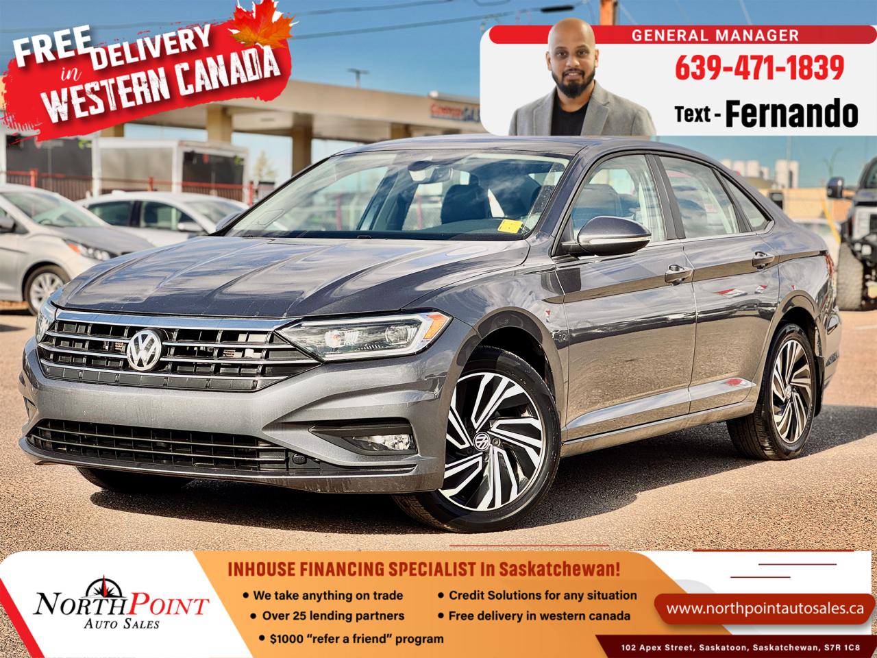 Used 2019 Volkswagen Jetta EXECLINE PREMIUM for sale in Saskatoon, SK