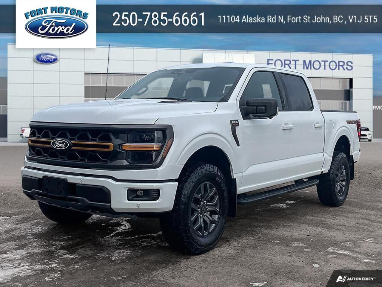 New 2024 Ford F-150 Tremor  - Tow Package for sale in Fort St John, BC