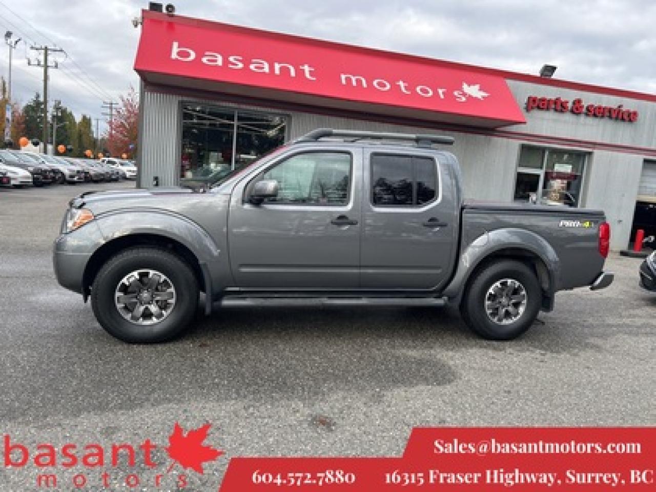 Used 2019 Nissan Frontier PRO-4X, Low KMs, Sunroof, Leather, Nav!! for sale in Surrey, BC