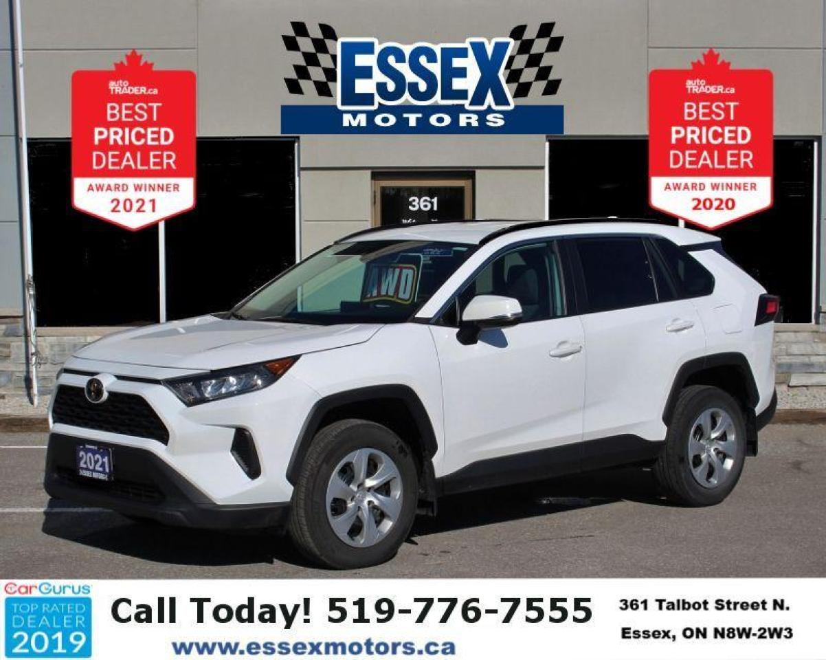 Used 2021 Toyota RAV4 LE*AWD*Heated Seats*Bluetooth*Rear Cam*2.5L-4cyl for sale in Essex, ON