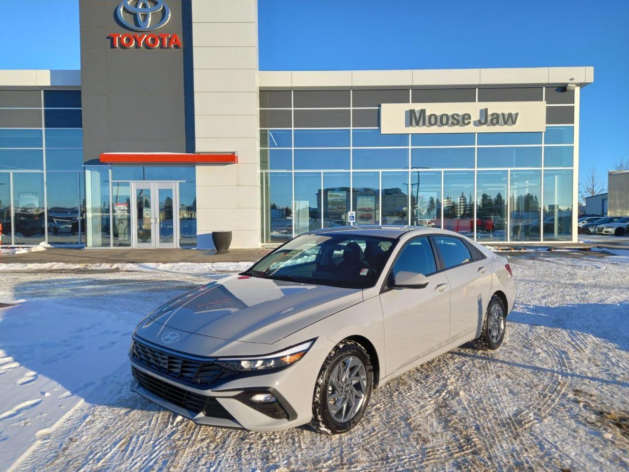 Used 2024 Hyundai Elantra Preferred ACCIDENT FREE,FORWARD COLLISION ASSIST,LANE DEPARTURE WARNING,BLIND SPOT ASSIST,REAR CROSS TRAFFIC A for sale in Moose Jaw, SK