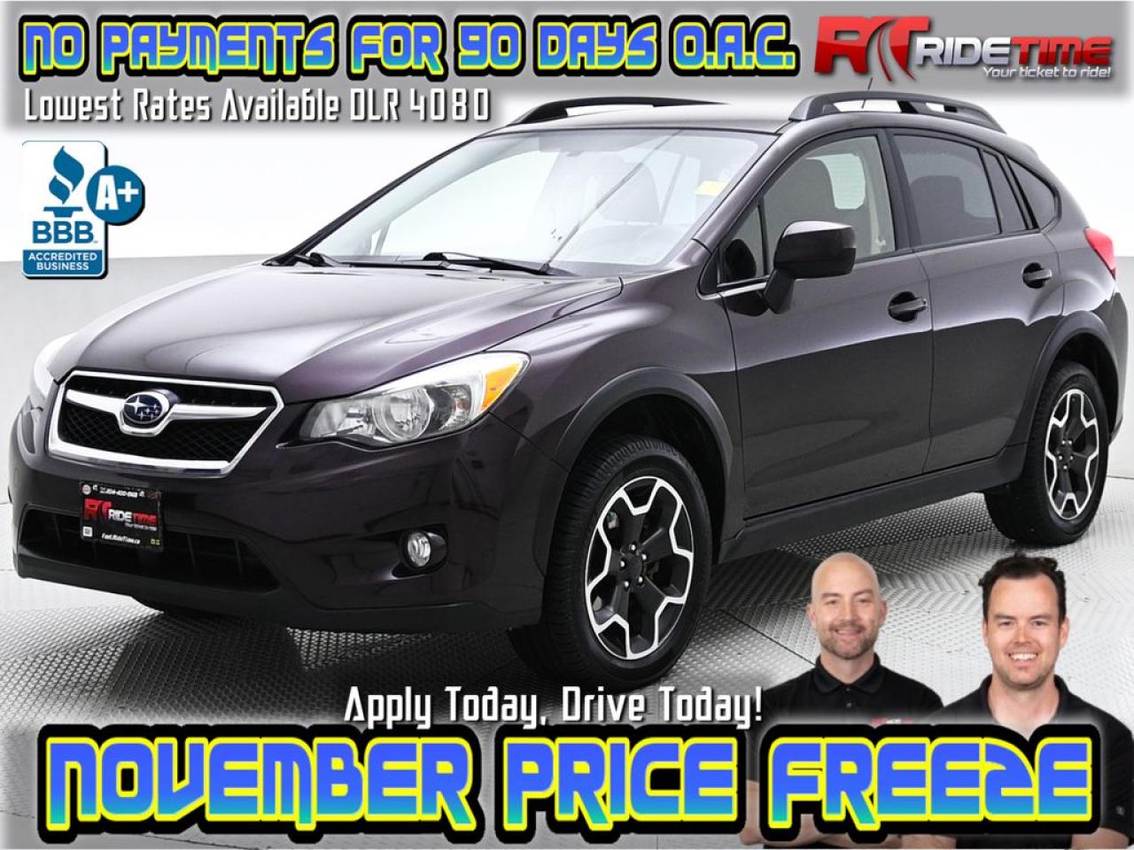 Used 2013 Subaru XV Crosstrek 2.0i w/Touring Pkg for sale in Winnipeg, MB