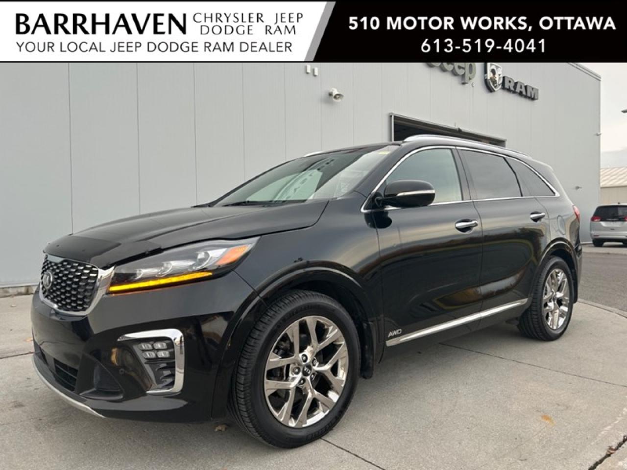 Used 2019 Kia Sorento SXL Limited AWD w/Black Nappa | Low KM's for sale in Ottawa, ON