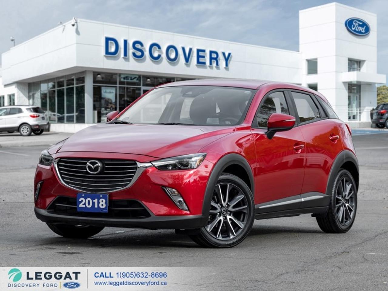 Used 2018 Mazda CX-3 GT | ONE OWNER | NAV | SUNROOF | HTD STR WHEEL for sale in Burlington, ON