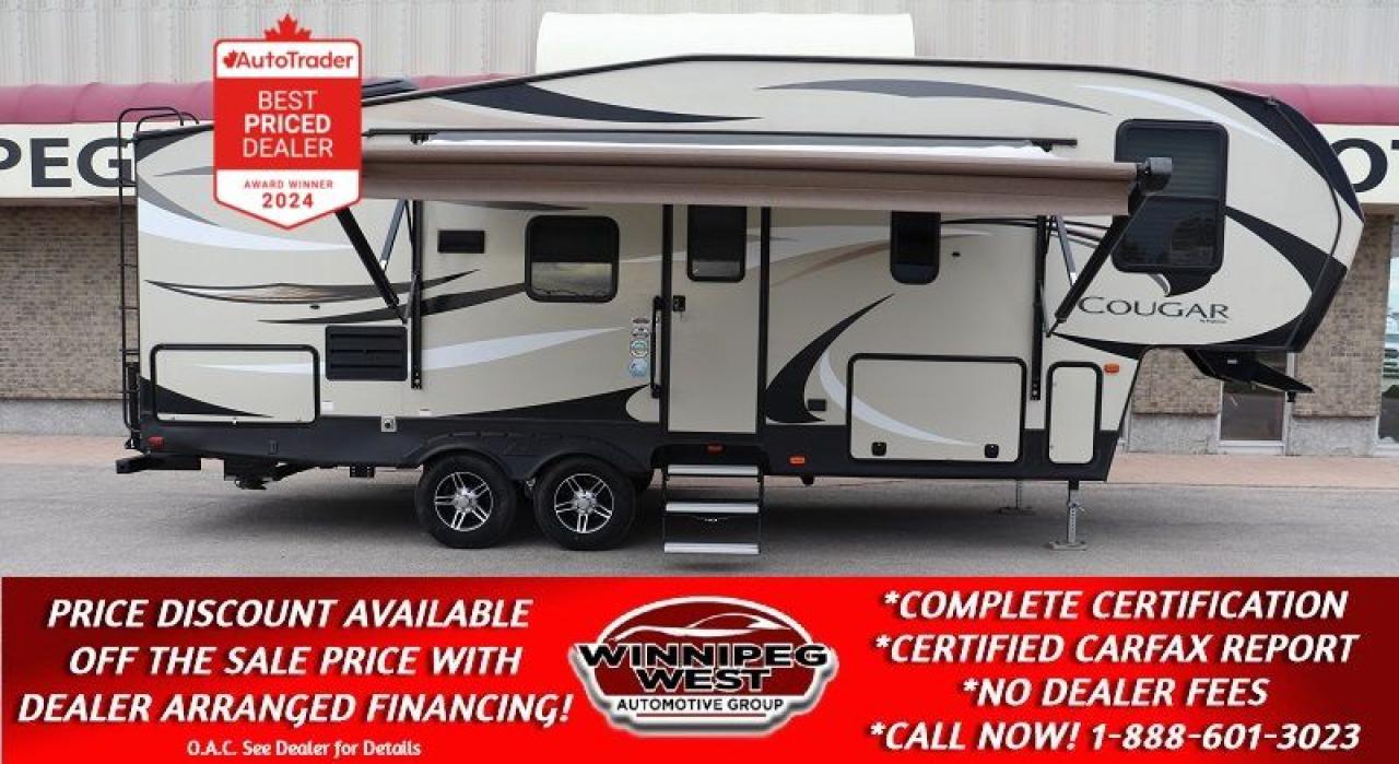 Used 2019 Keystone RV Cougar Half-Ton PULLABLE 25RES, GREAT LAYOUT/WELL EQUIPPED/AS NEW for sale in Headingley, MB