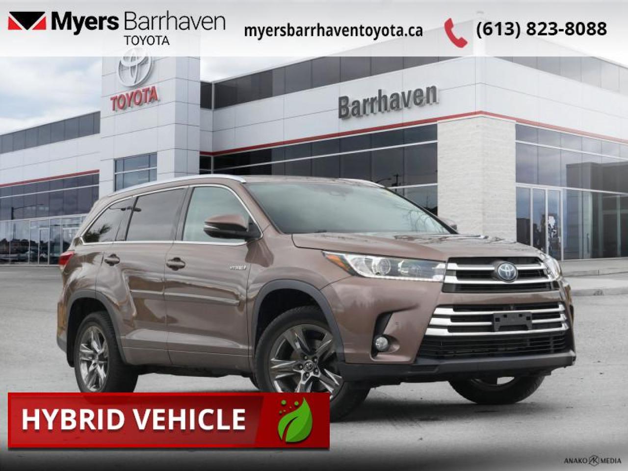 Used 2018 Toyota Highlander Limited AWD  - Navigation - $298 B/W for sale in Ottawa, ON