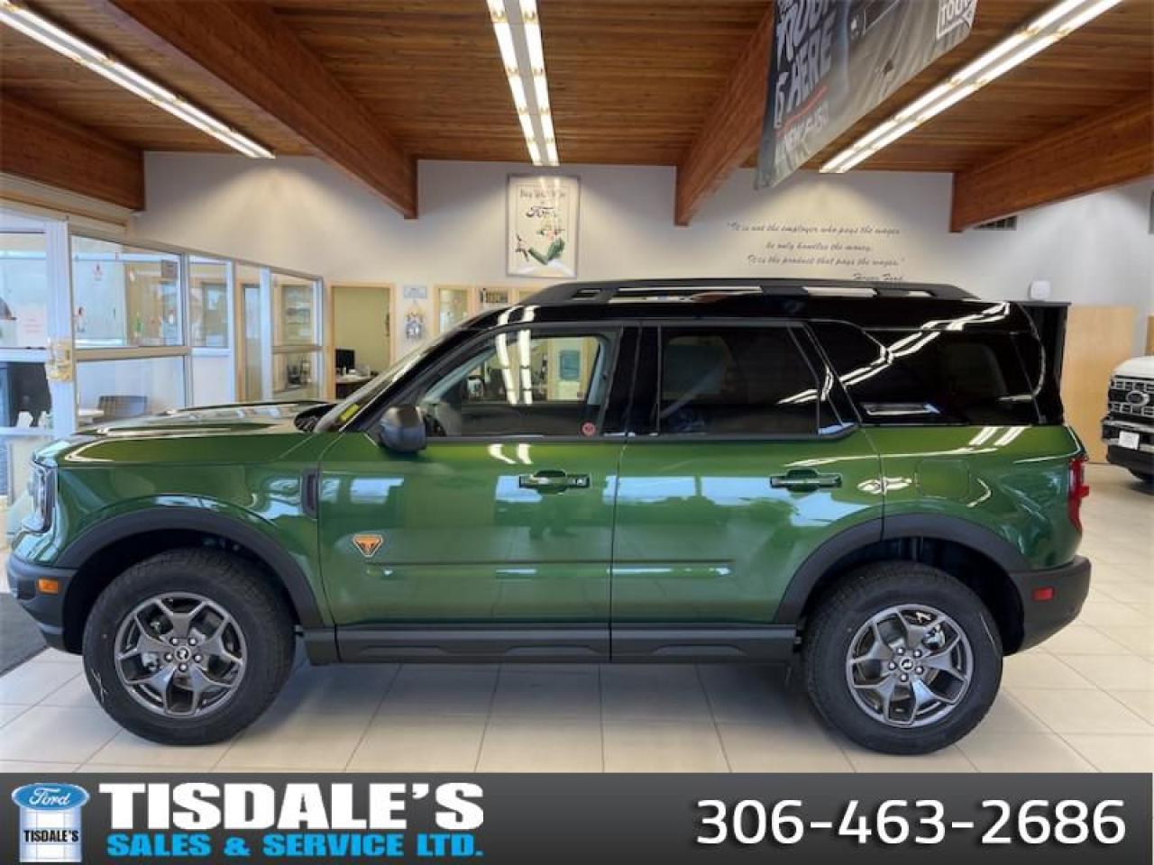 New 2024 Ford Bronco Sport Badlands  - Leather Seats for sale in Kindersley, SK