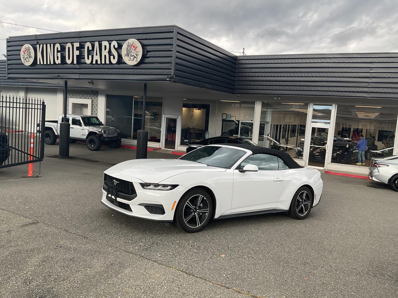 Used 2024 Ford Mustang ECOBOOST CONVERTIBLE for sale in Langley, BC