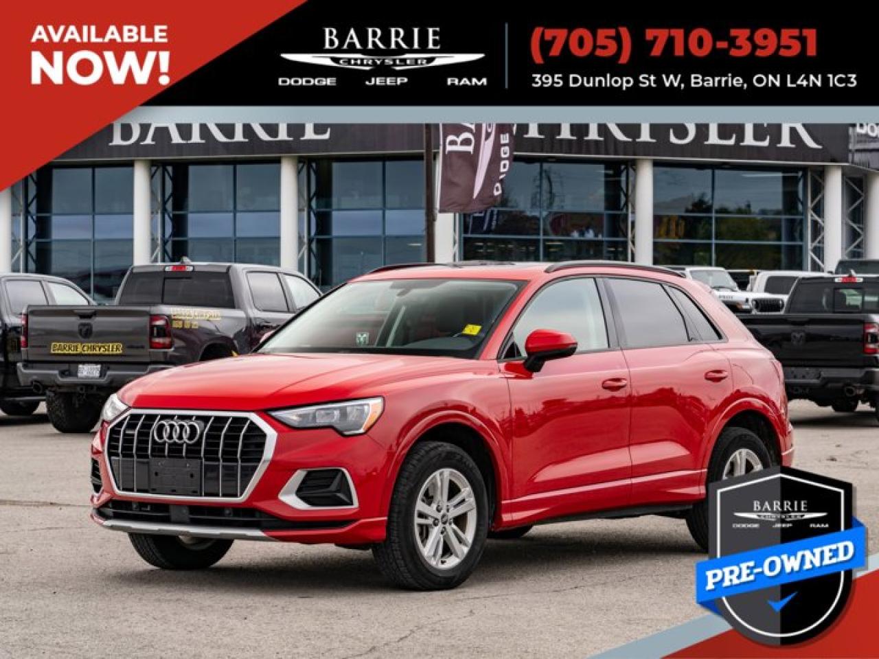 Used 2021 Audi Q3 Komfort for sale in Barrie, ON