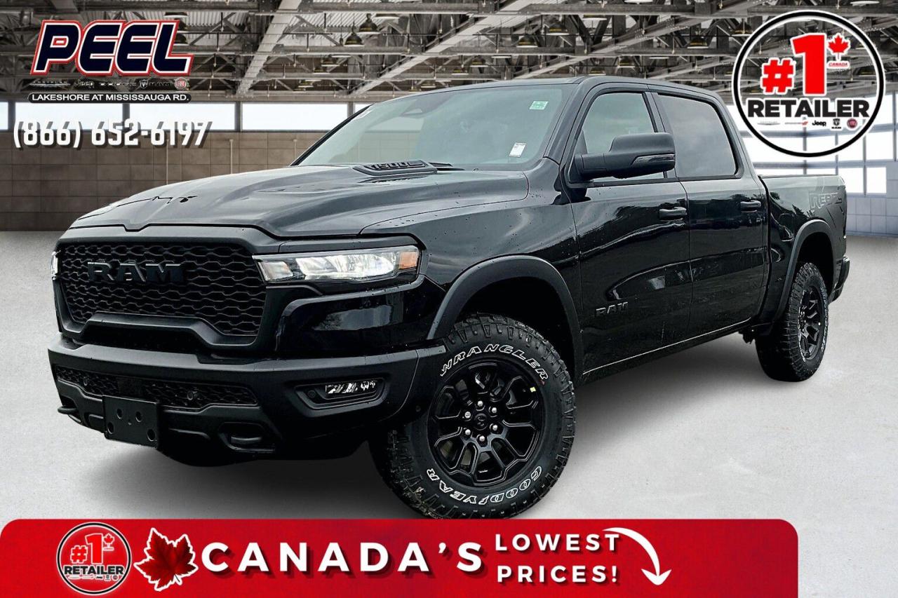 New 2025 RAM 1500 REBEL CREW | LVL 1 Equip | 3.0L Hurricane | 4X4 for sale in Mississauga, ON