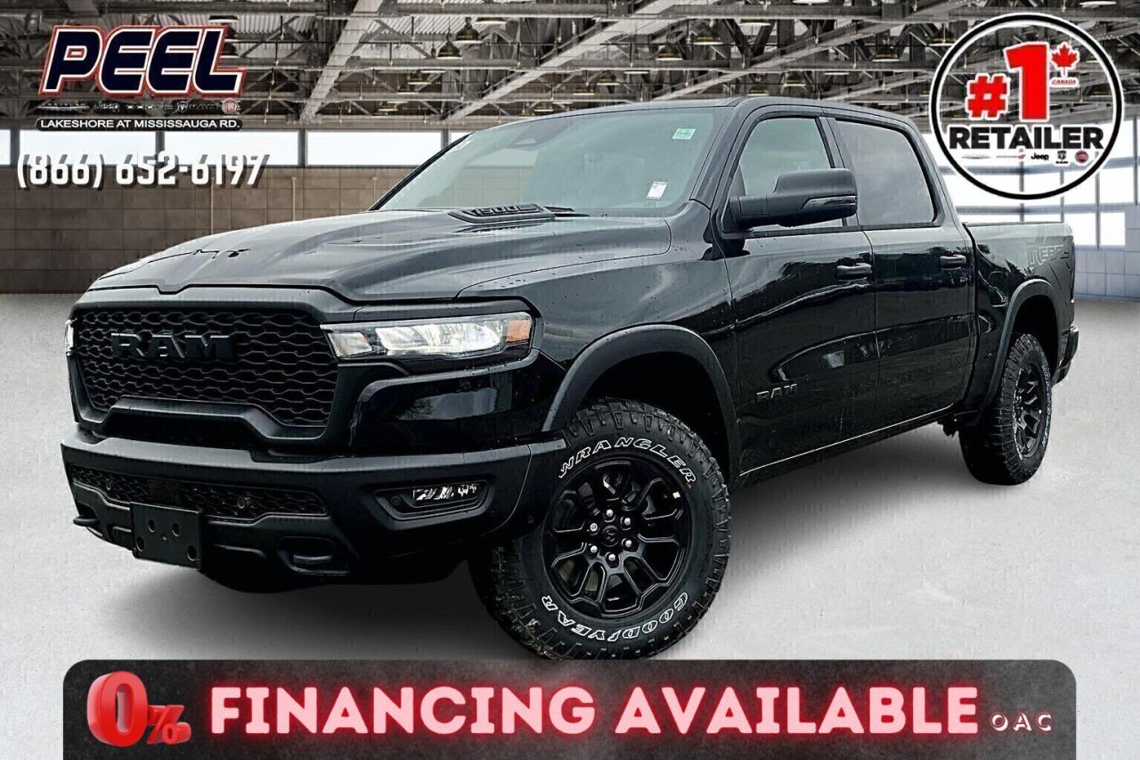 New 2025 RAM 1500 REBEL CREW | LVL 1 Equip | 3.0L Hurricane | 4X4 for sale in Mississauga, ON