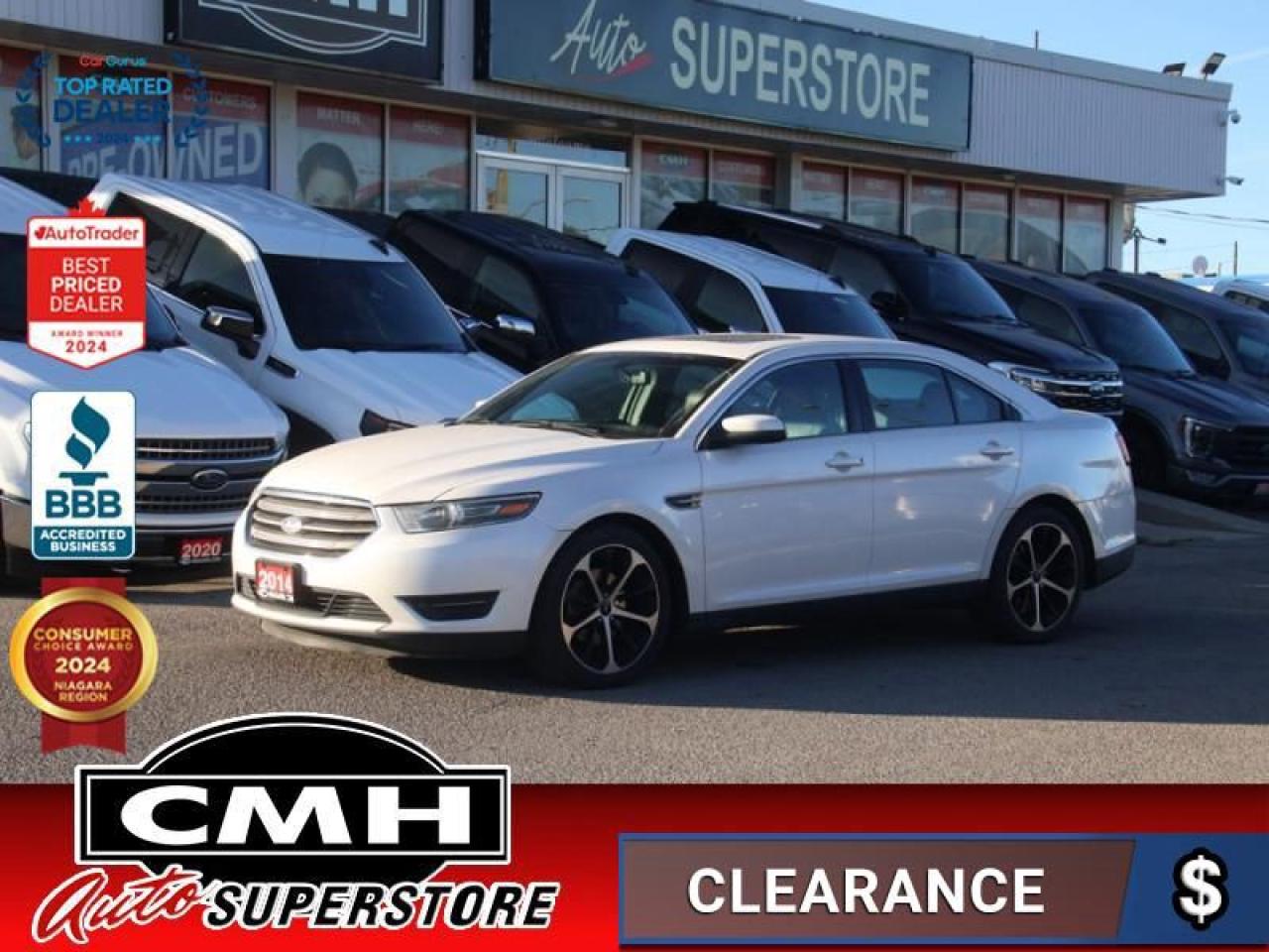 Used 2014 Ford Taurus SEL  **AWD - LEATHER - SUNROOF** for sale in St. Catharines, ON