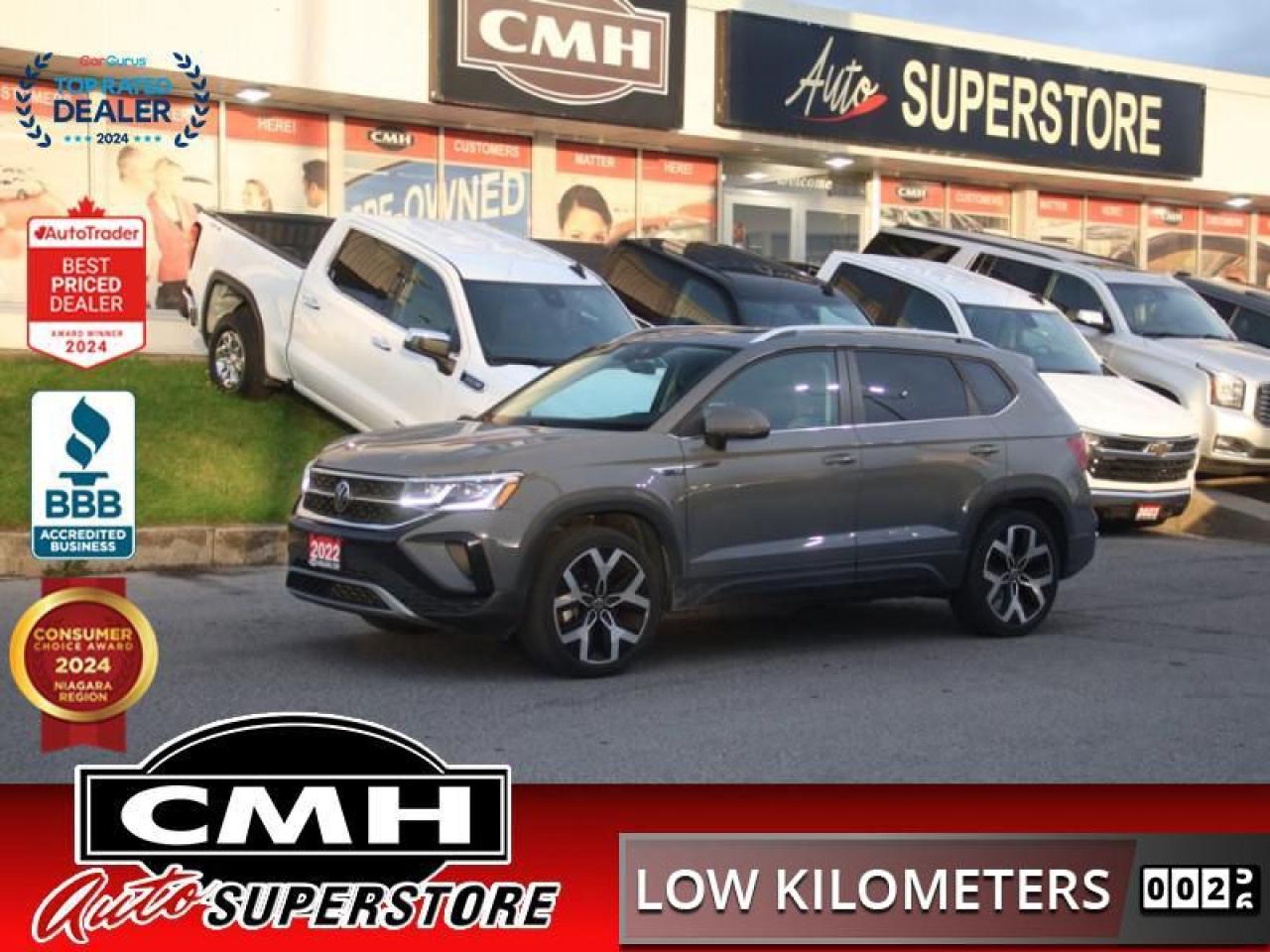 Used 2022 Volkswagen Taos Highline 4MOTION  **LOW  KMS** for sale in St. Catharines, ON