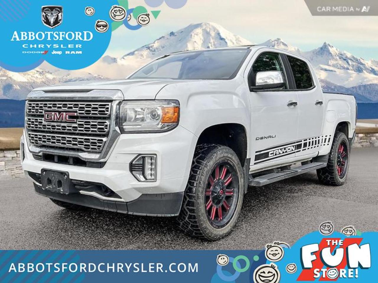 Used 2021 GMC Canyon Denali  - Cooled Seats -  Navigation - $157.32 /Wk for sale in Abbotsford, BC