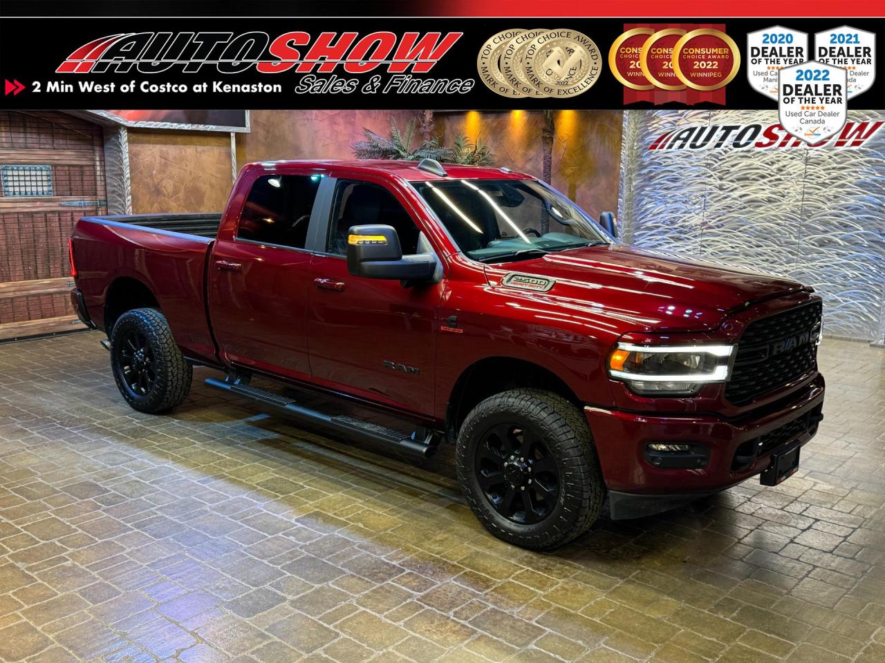 Used 2023 RAM 2500 Big Horn - CLEAN CARFAX!! 6-Pass Lthr Interior!! for sale in Winnipeg, MB