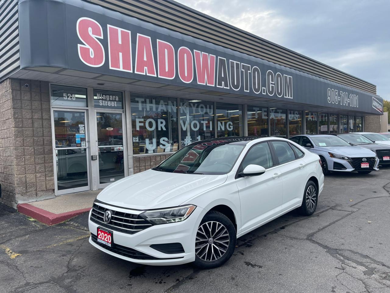 Used 2020 Volkswagen Jetta HIGHLINE|LEATHER|SUNROOF|HTD SEATS|APPLE|ANDROID for sale in Welland, ON