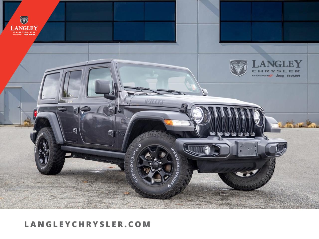 Used 2022 Jeep Wrangler Unlimited Sport Cloth Seats | Cold Weather Pkg | Back up Camera for sale in Surrey, BC