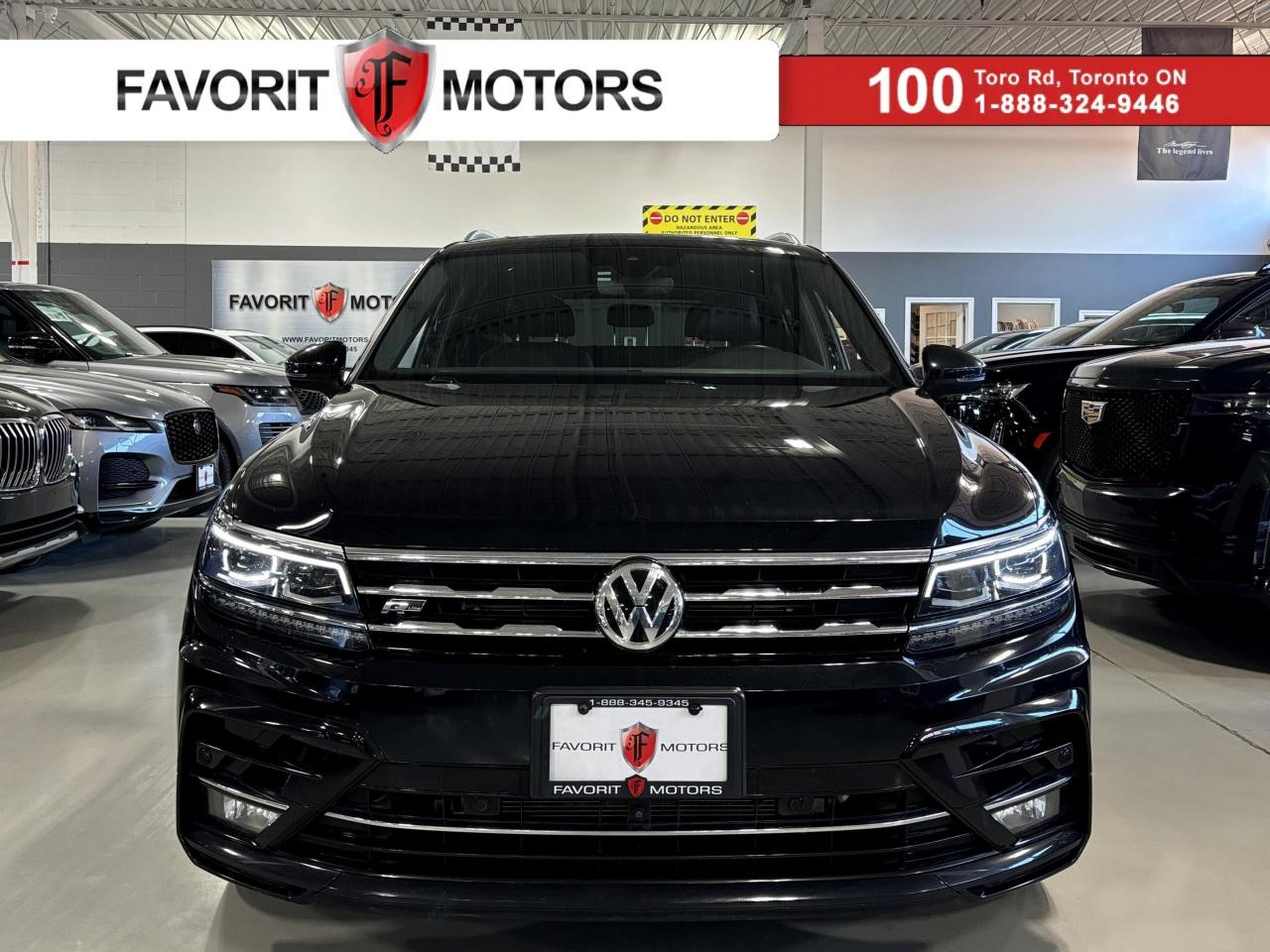 Used 2021 Volkswagen Tiguan R-LINE|4MOTION|NAV|FENDERAUDIO|PANOROOF|LEATHER|++ for sale in North York, ON