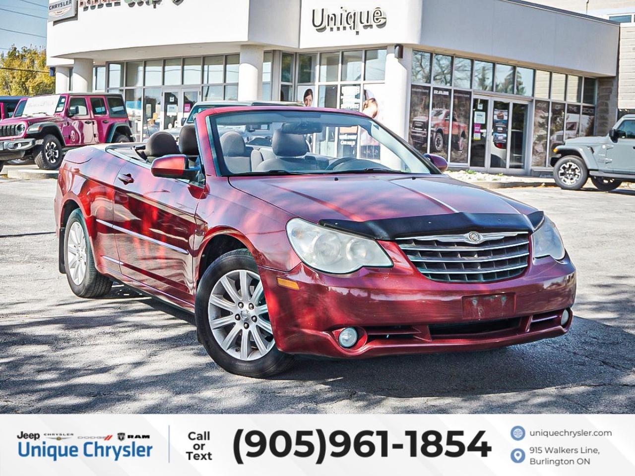 Used 2010 Chrysler Sebring Convertible Touring| AS-TRADED| for sale in Burlington, ON