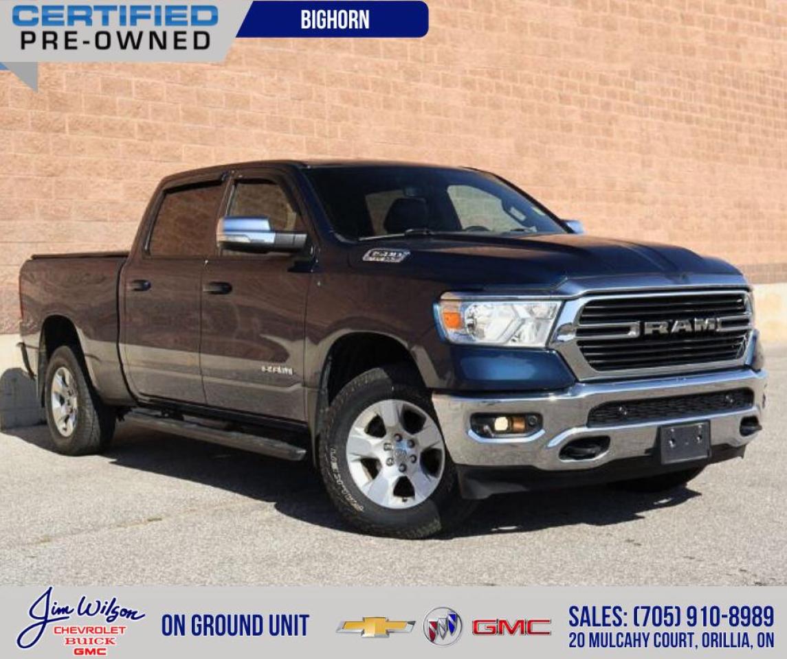 Used 2021 RAM 1500 Big Horn 4x4 Crew Cab 6'4  Box for sale in Orillia, ON