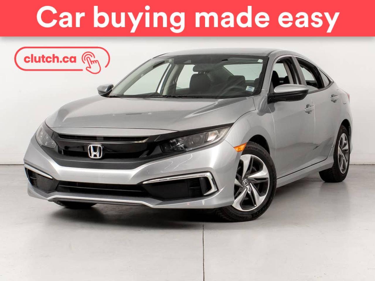 Used 2020 Honda Civic Sedan LX w/ Apple CarPlay & Android Auto, A/C, Rearview Camera for sale in Bedford, NS