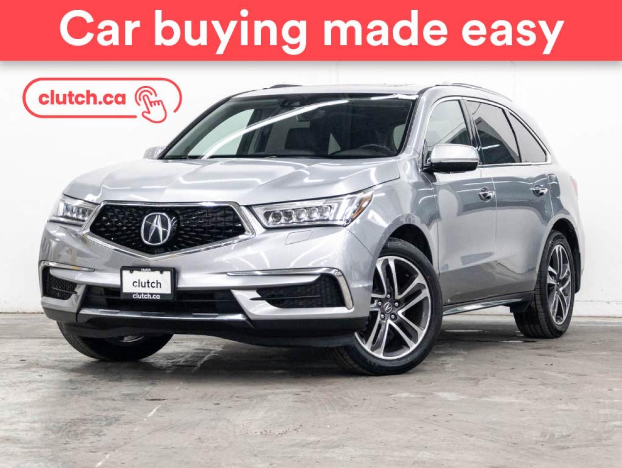 Used 2018 Acura MDX Base AWD w/ Navigation Pkg. w/ Apple CarPlay & Android Auto, Heated Steering Wheel, Heated Front Seats for sale in Toronto, ON