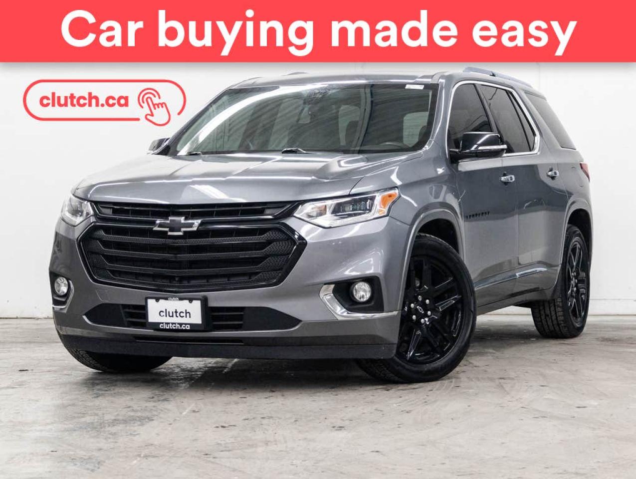 Used 2019 Chevrolet Traverse Premier AWD w/ Redline Edition w/ Apple CarPlay & Android Auto, Dual-Panel Sunroof, Nav for sale in Toronto, ON